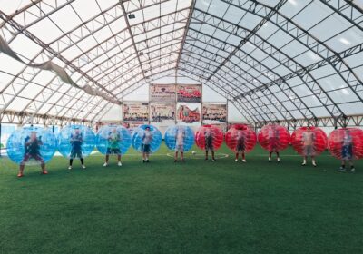 Bubble Football EVG : fun garanti pour tout le groupe