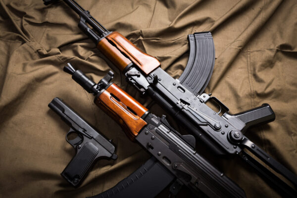 Shooting AK47 3 armes Bratislava